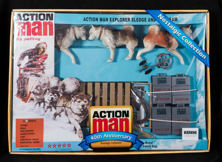 Action Man - Boxed 40th Collection - Explorer Sledge & Team